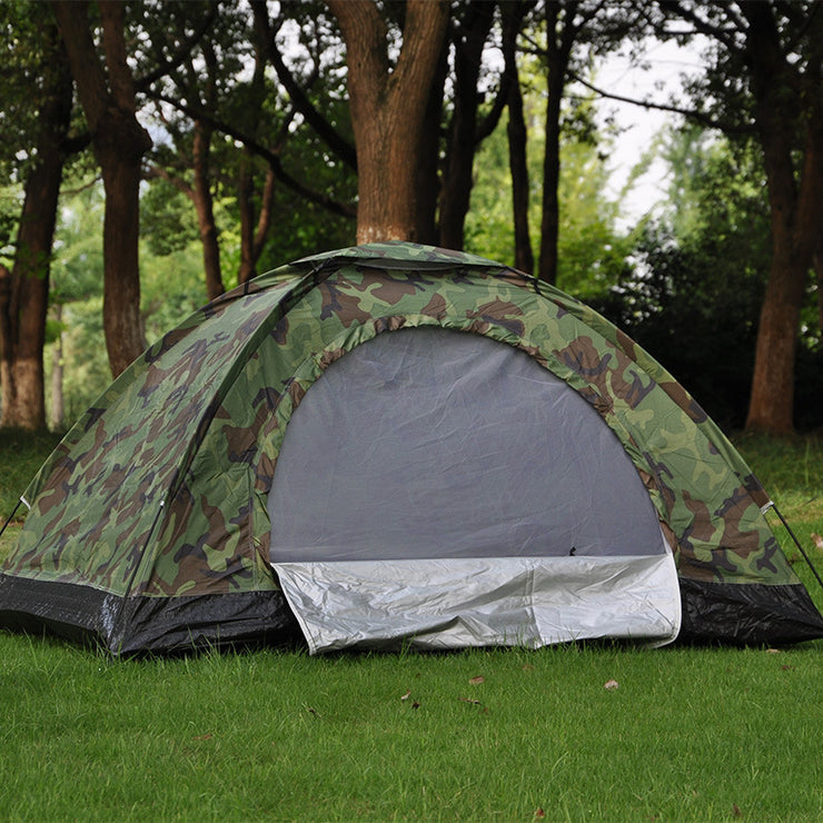 Tente de camouflage double tente de loisirs tente de camping en plein air