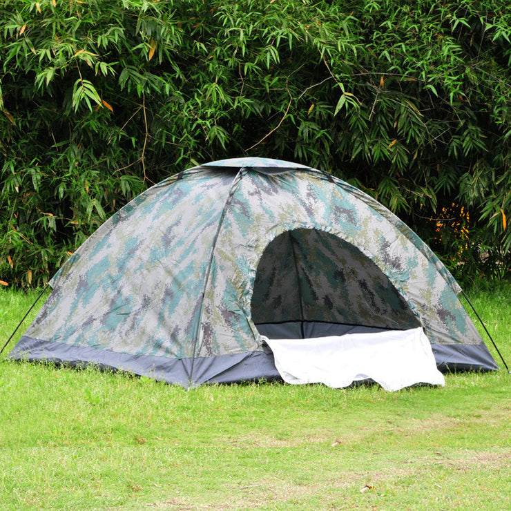 Tente de camouflage double tente de loisirs tente de camping en plein air