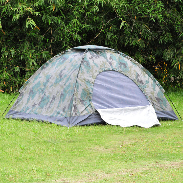 Tente de camouflage double tente de loisirs tente de camping en plein air