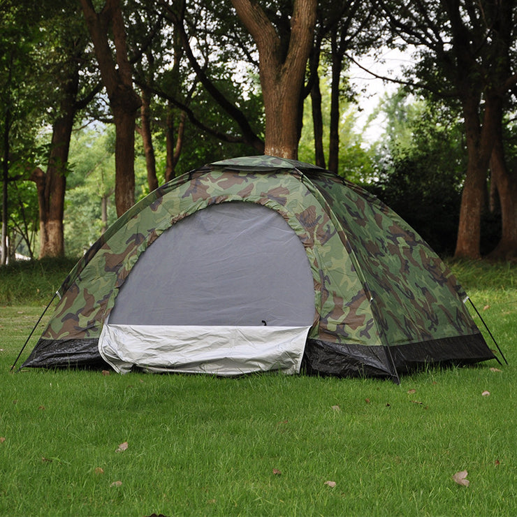 Tente de camouflage double tente de loisirs tente de camping en plein air