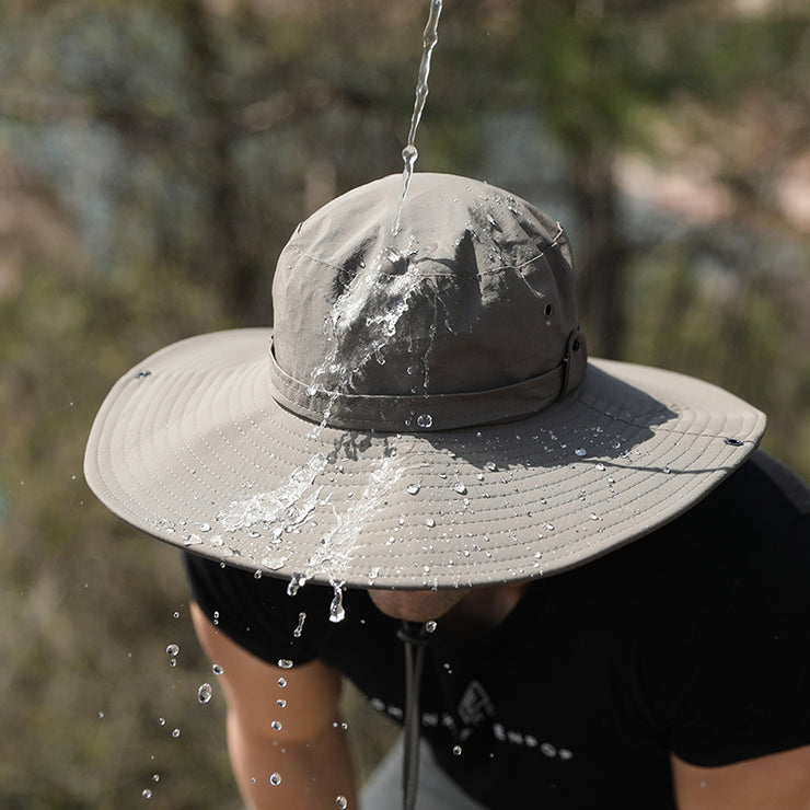 Chapeau de pêcheur imperméable à séchage rapide pour hommes, randonnée