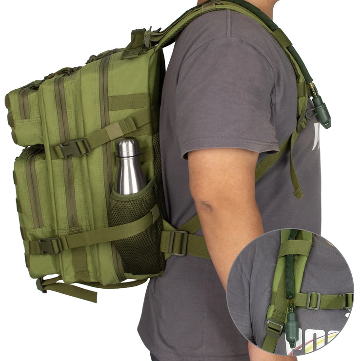 Sac à dos tactique 35 L, pack d'assaut Molle de 3 jours