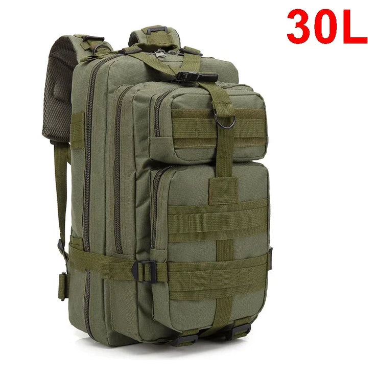 Sacs à dos tactiques QT&QY 30/50L pour homme Hking