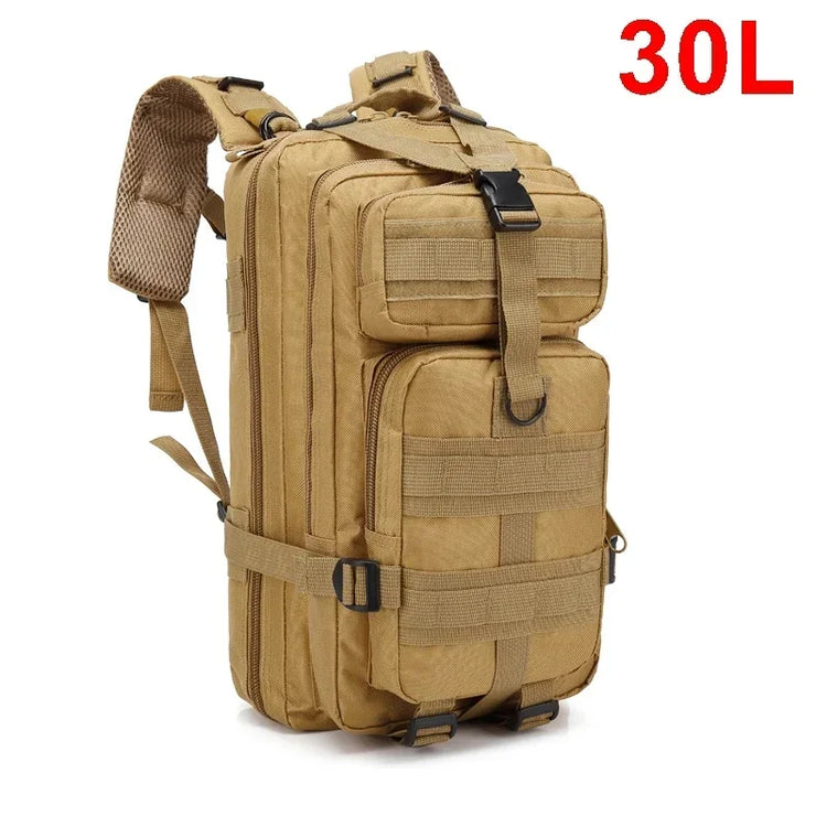 Sacs à dos tactiques QT&QY 30/50L pour homme Hking