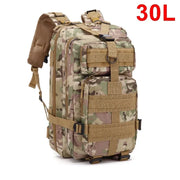 Sacs à dos tactiques QT&QY 30/50L pour homme Hking