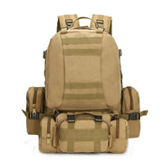 Sac à dos tactique 55L 4 en 1 sac de sport Molle pour hommes