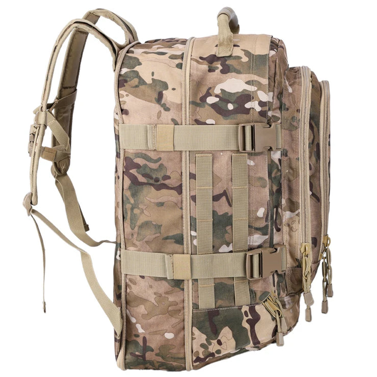 60L hommes sac à dos tactique militaire Camouflage