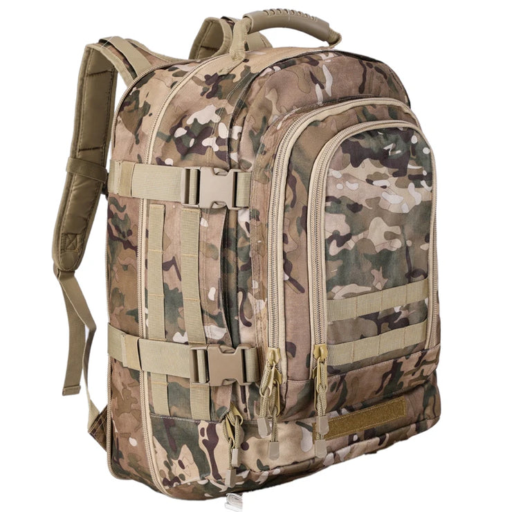 60L hommes sac à dos tactique militaire Camouflage