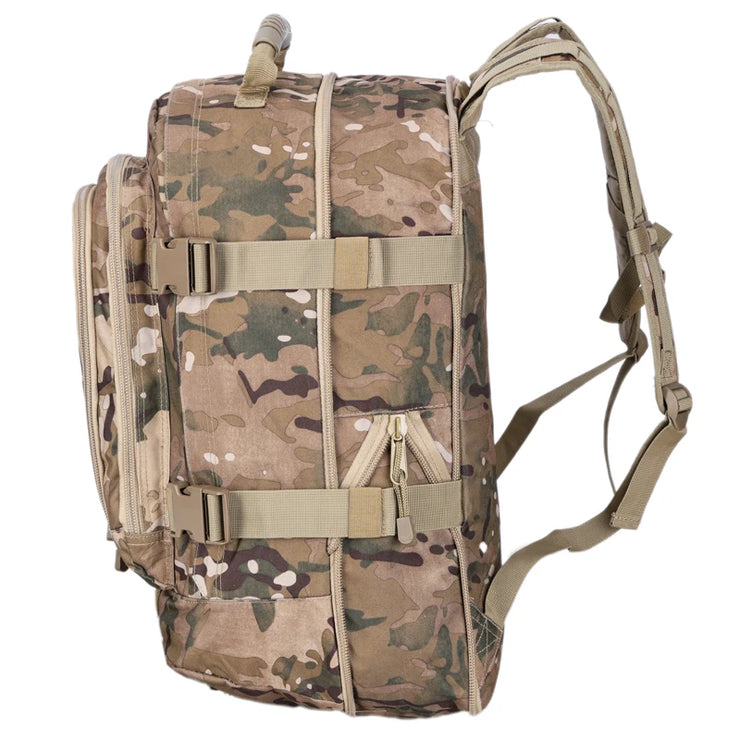 60L hommes sac à dos tactique militaire Camouflage