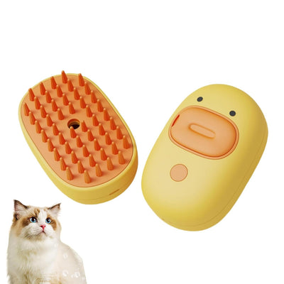 Brosse à vapeur pour chien et chat