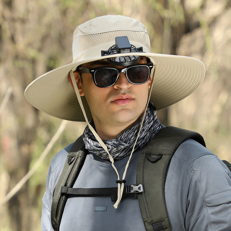 Chapeau de soleil en plein air pour hommes, randonnée, escalade, pêche